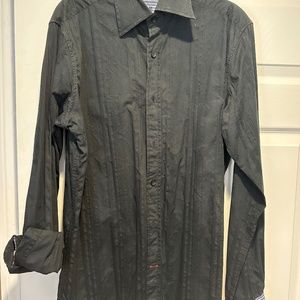 Mens Guess Dress Shirt Long Sleeve Size M